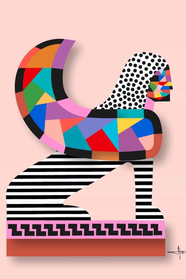 Antonia Iroidou Plexiglass Sphinx