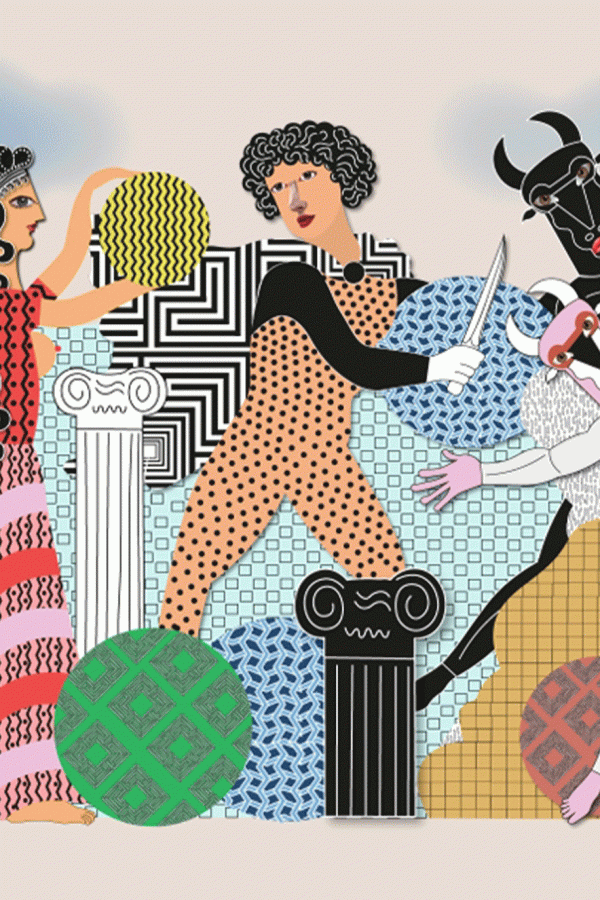 Antonia Iroidou "Theseus and Ariadne"