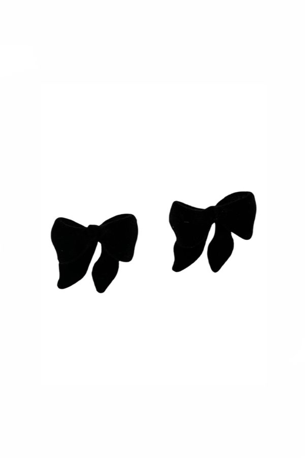 Ifigenia Loukou Earring Black Bows