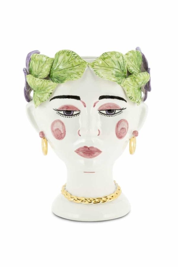 Abhika Vase Selva Violet Gold