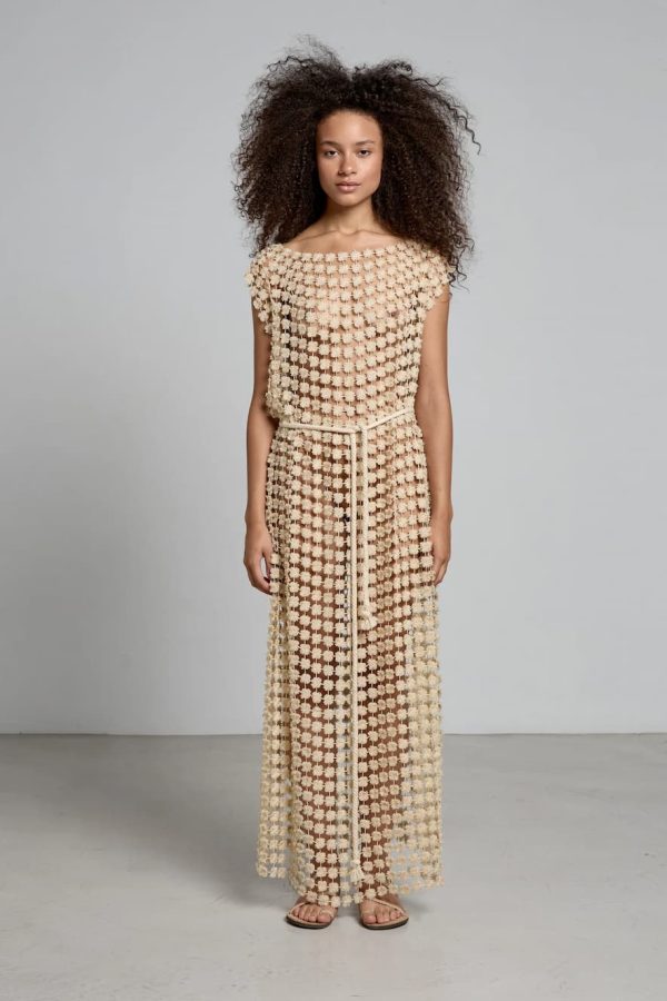 Christian Zen Florence Maxi Dress Gold
