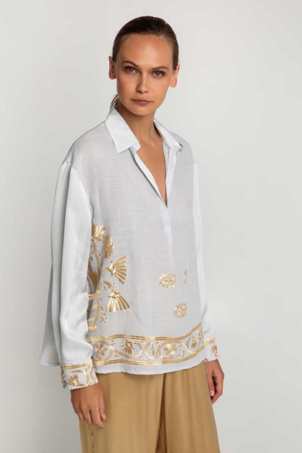 Greek Archaic Kori Crete Blouse