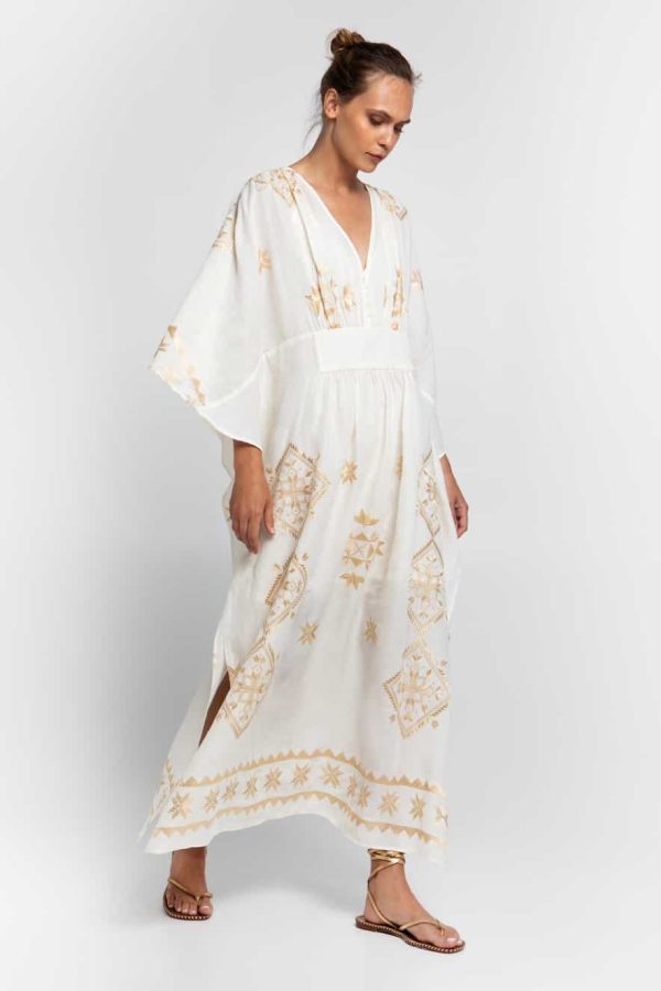 Greek Archaic Kori Kaftan Long Lefkada