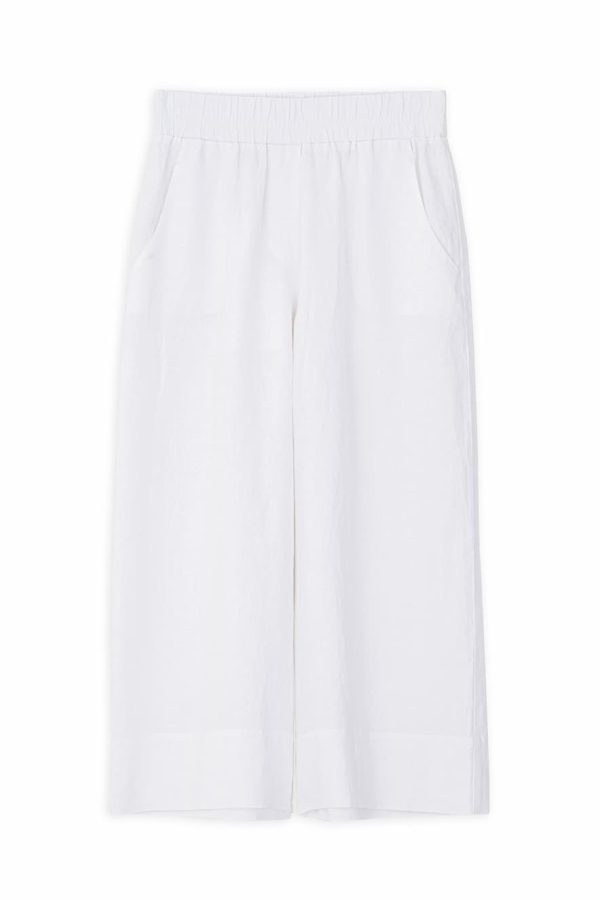 Philosophy Linen Jupe Cullote White