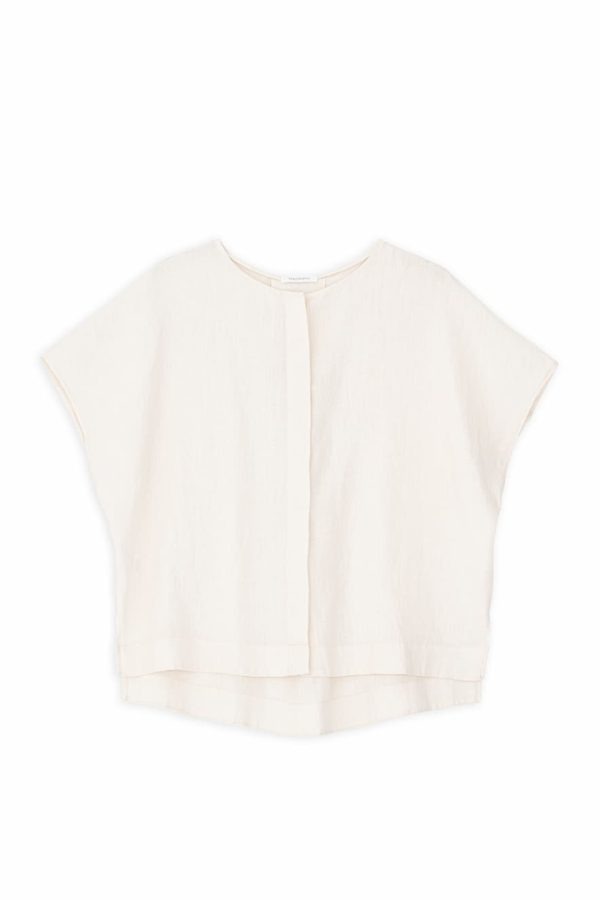 Philosophy Linen Loose Shirt Cream