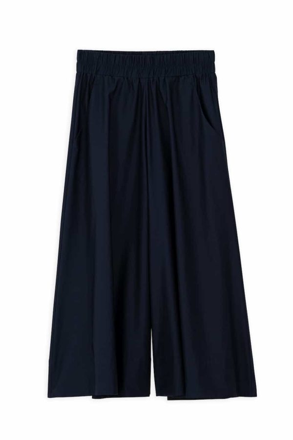 Philosophy Poplin Jupe Culotte Dark Blue