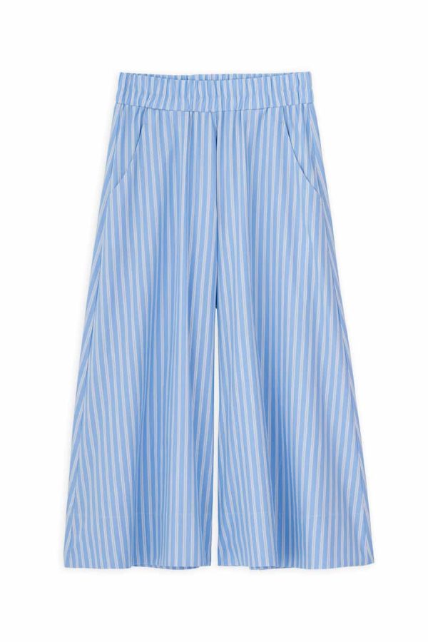 Philosophy Poplin Stripes Jupe Culotte Blue/Stripes