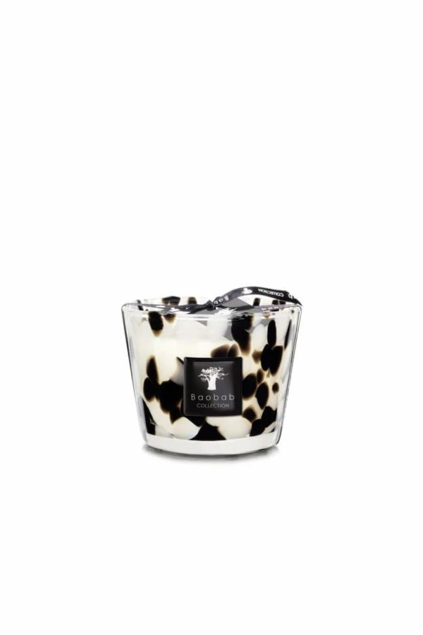 Baobab Collection Scented Candle Pearls Black 10cm