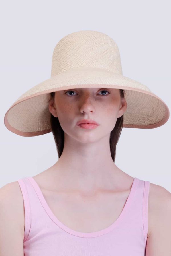 Blanc June Hat Natural Yellow