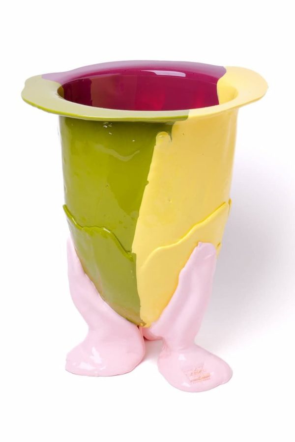 Corsi Amazonia Vase Matt Dust Green, Cherry, Pastel Yellow, Pastel Pink