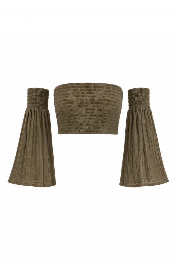 D'Artemide Ophelia Top Khaki