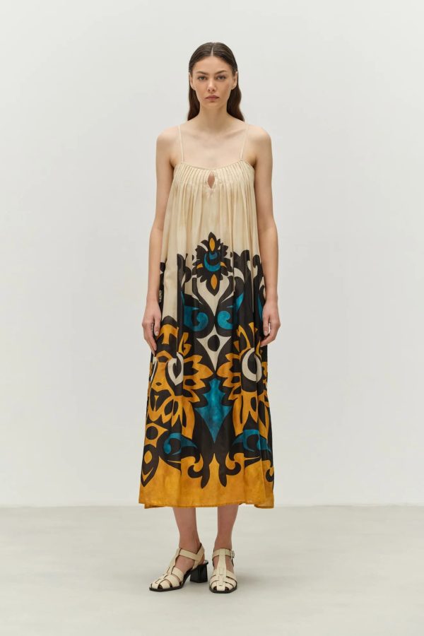 Devotion Long Dress Print Warmth