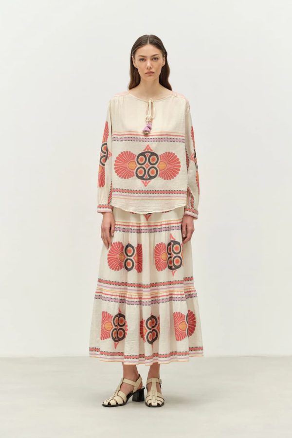 Devotion Midi Skirt Jacquard Olympia