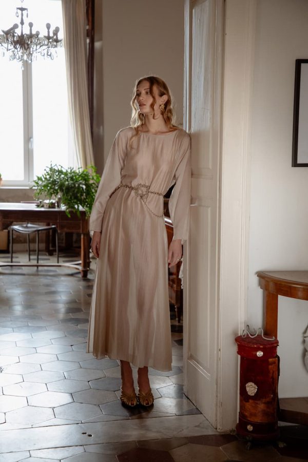 Nidodileda Cielo Dress Powder