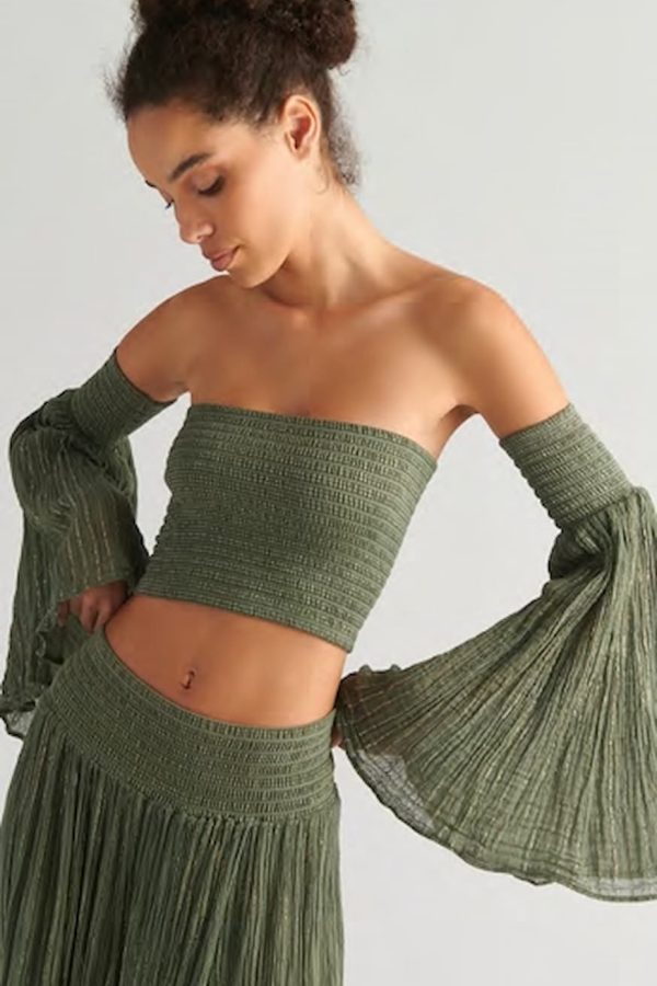 D'Artemide Ophelia Top Khaki