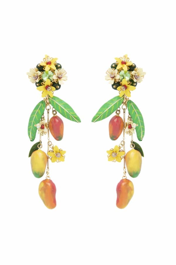 Aimer Gil Earrings Mango Garden
