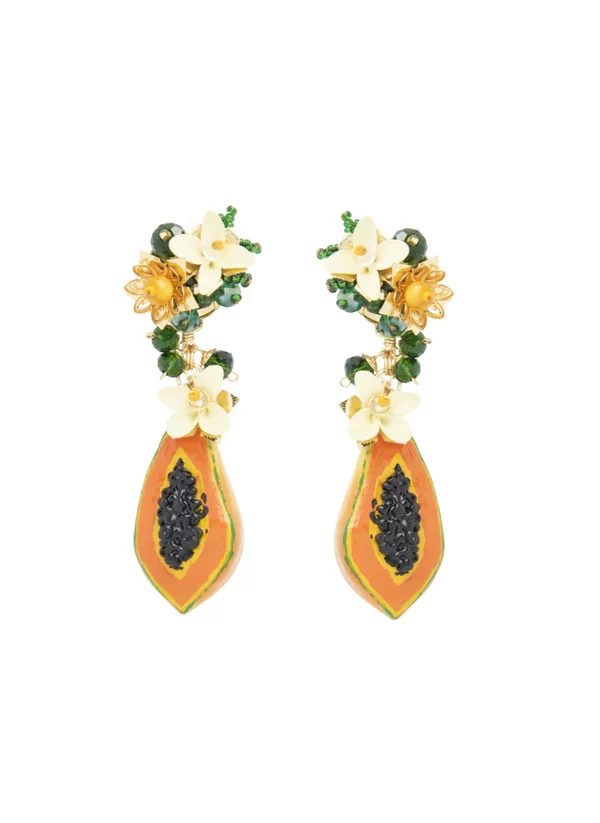 Aimer Gil Earrings Papaya