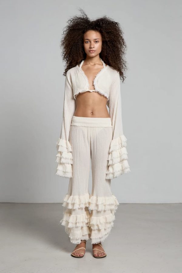 Christian Zen Alaska Bolero Off White