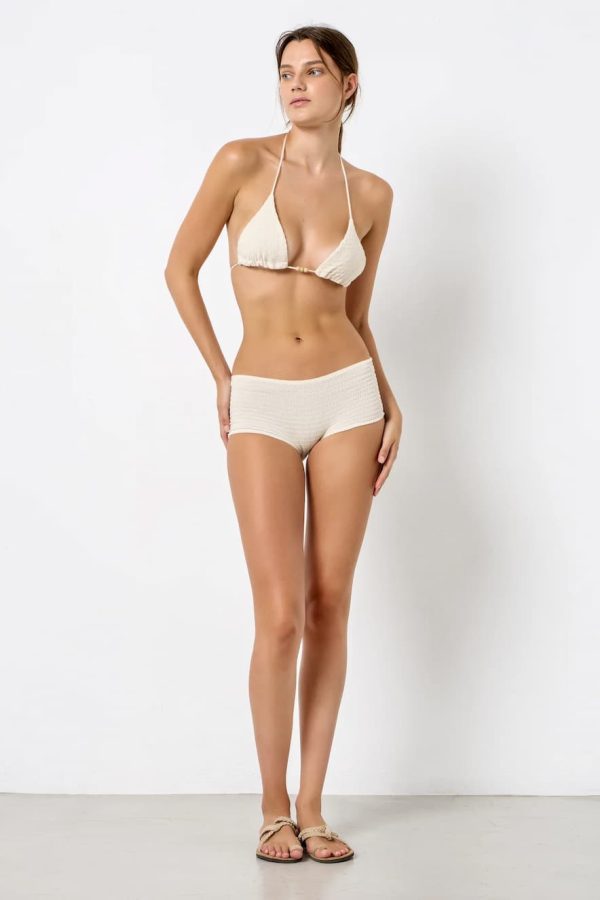 Christian Zen Lea Bikini Bottom Cream