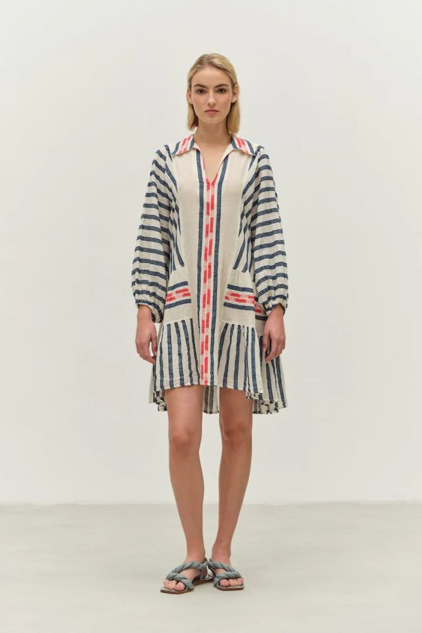 Devotion Short Dress Jacquard Nifty