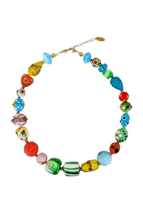 Ifigenia Loukou Murano Cloisonne Necklace