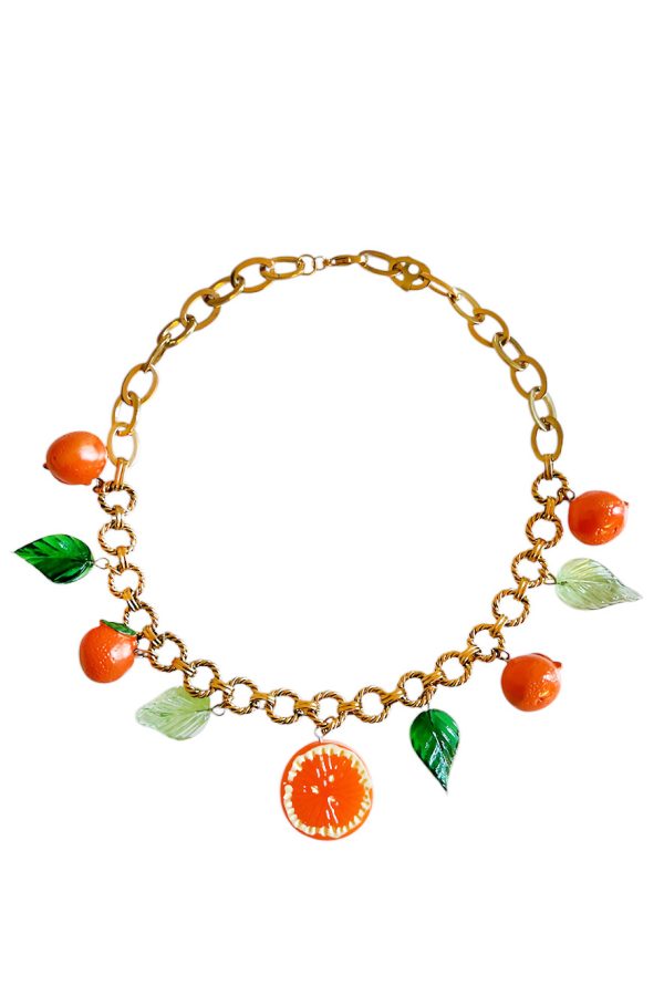 Ifigenia Loukou Necklace Oranges Charmes