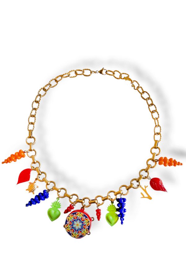 Ifigenia Loukou Short Ntefi with Charms