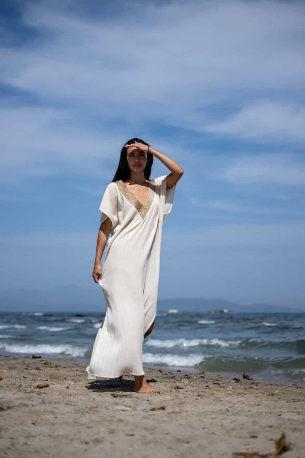 Kallisto's & Nymphs Dress with a Golden Braid