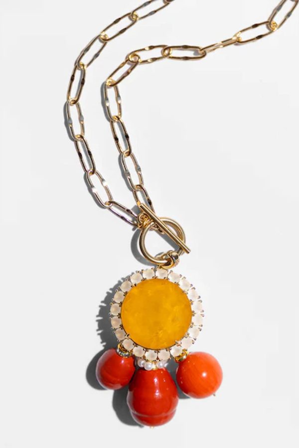 Katerina Psoma Valeria Coral Pendant