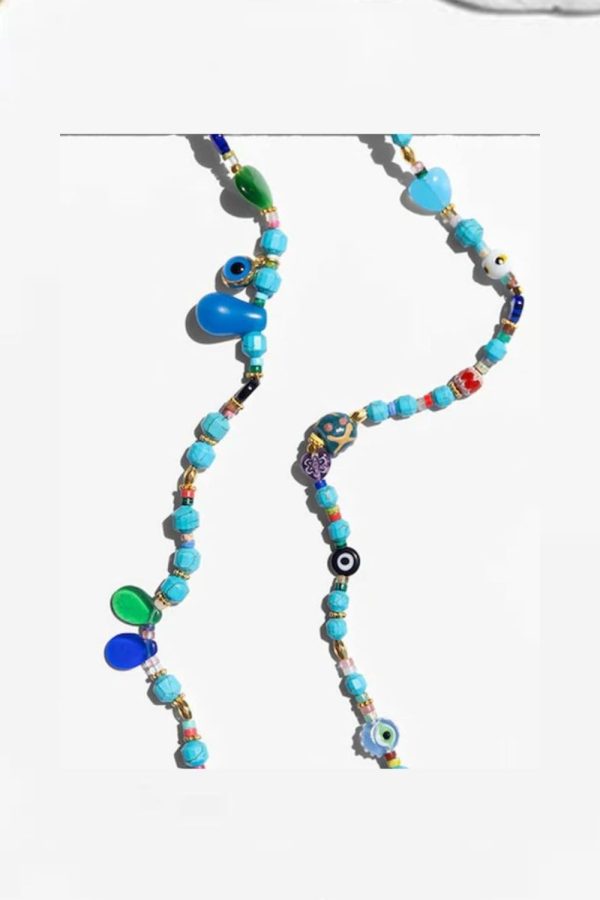 Katerina Psoma Brigitte Turquoise Long Necklace