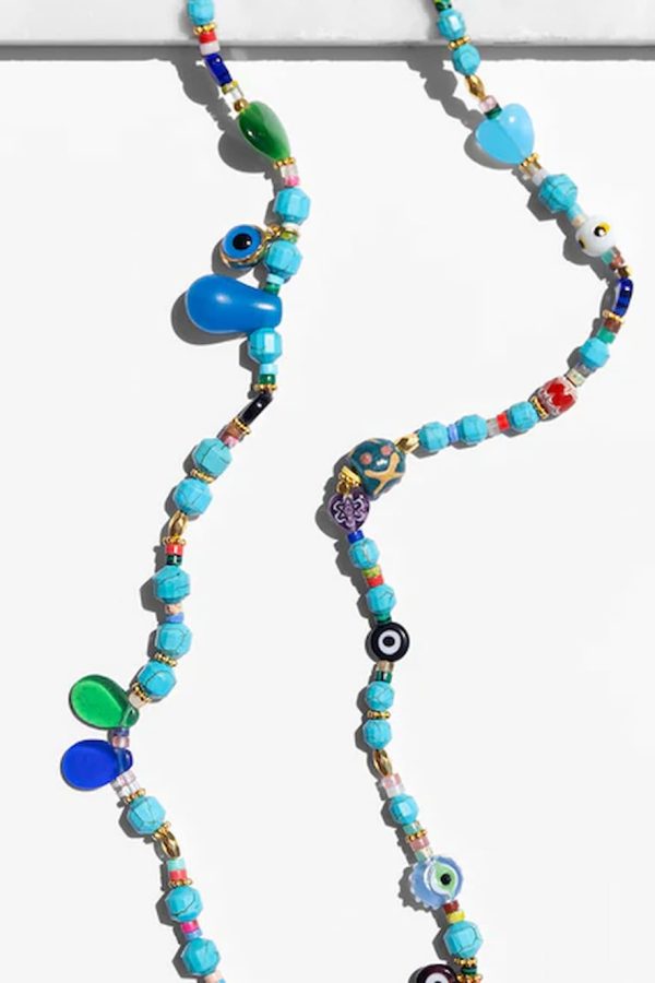 Katerina Psoma Brigitte Turquoise Long Necklace