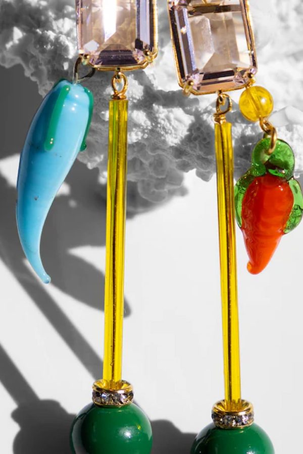 Katerina Psoma Lucy Green Earrings