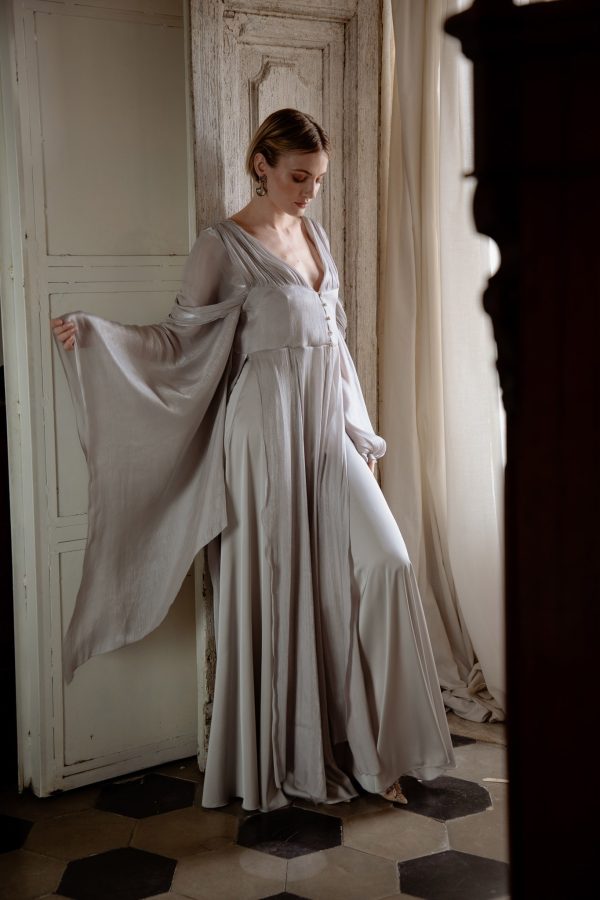 Nidodileda Esther Kimono Silver