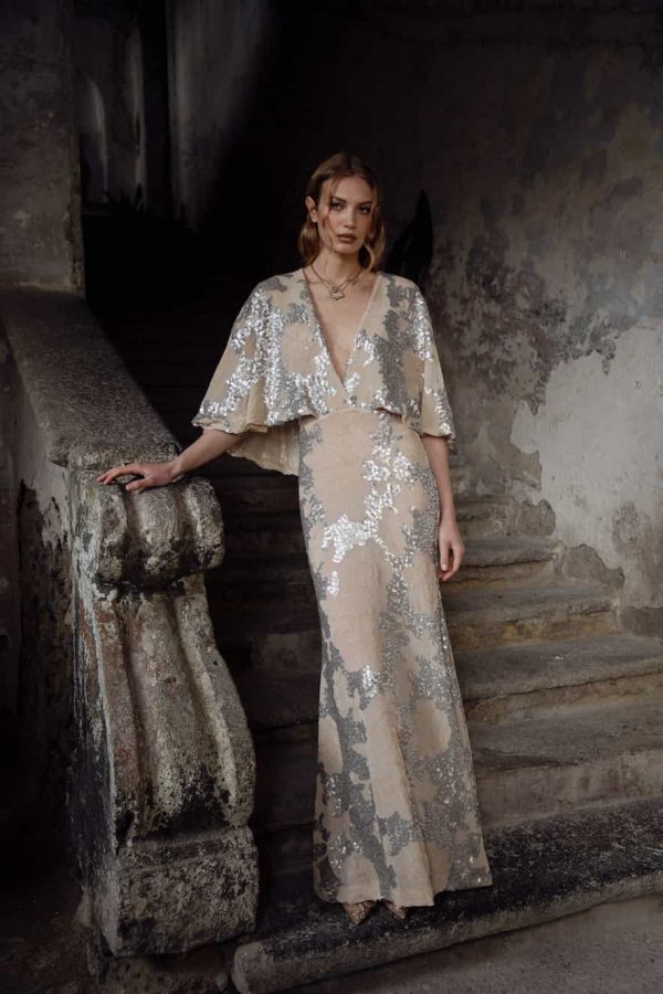 Nidodileda Galen Dress Silver/Nude