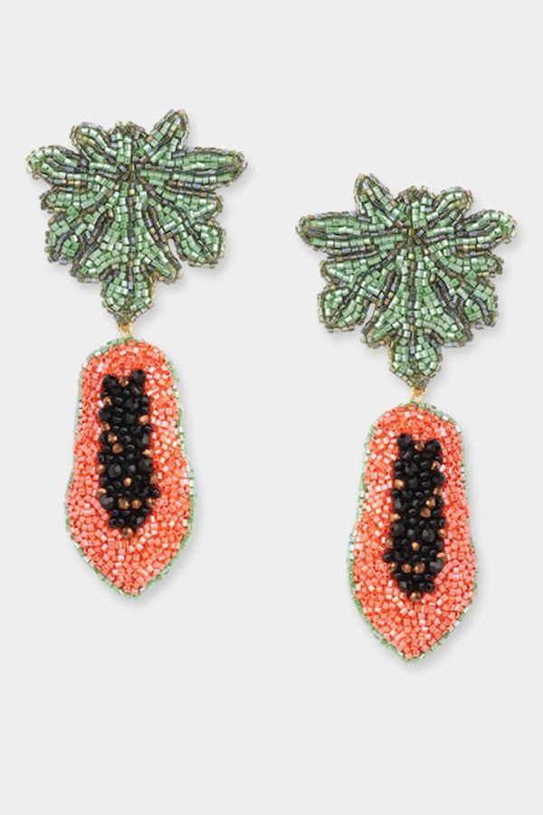 Olivia Dar Papaya Earrings