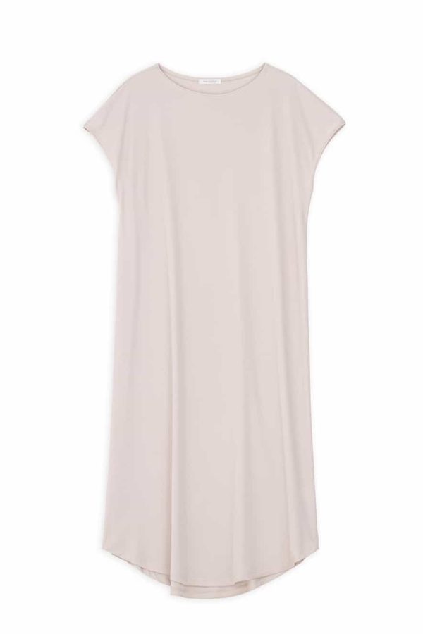 Philosophy Rib Loose Dress Cream
