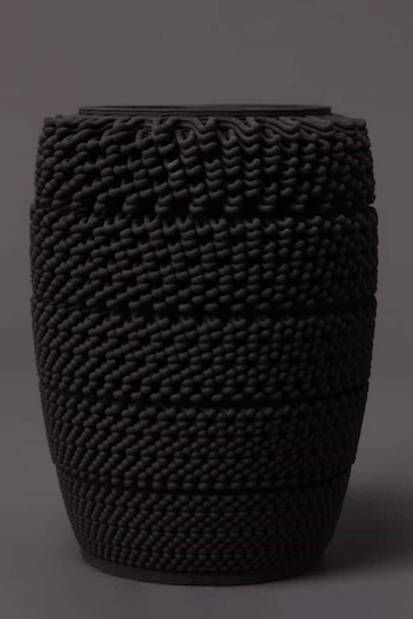 Binary Ceramics Dash Vase W 14 X L 14 X H 17,5