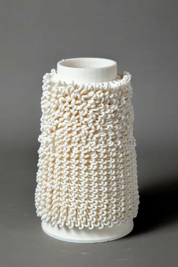 Binary Ceramics Tornado Vase W 16 X L 20 X H 42