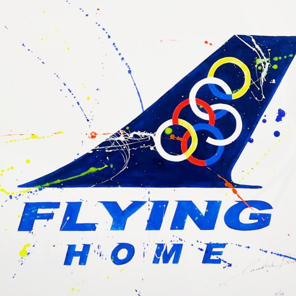 Carolina Rovithi Flying Home 60cm X 44cm