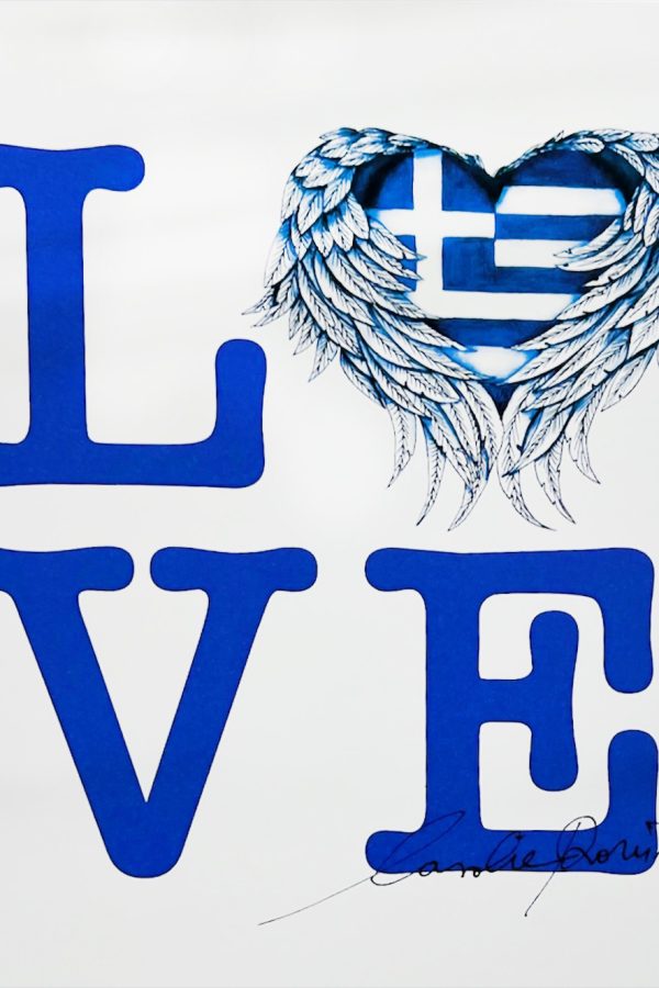 Carolina Rovithi Love Greece Small 21,5cm X 21,5cm