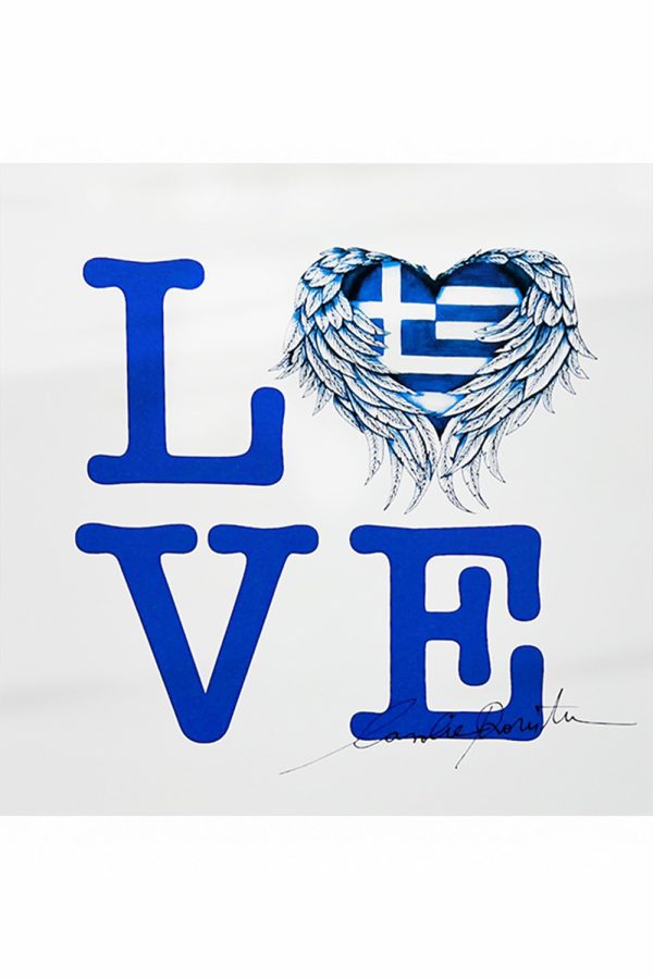 Carolina Rovithi Love Greece Small 21,5cm X 21,5cm