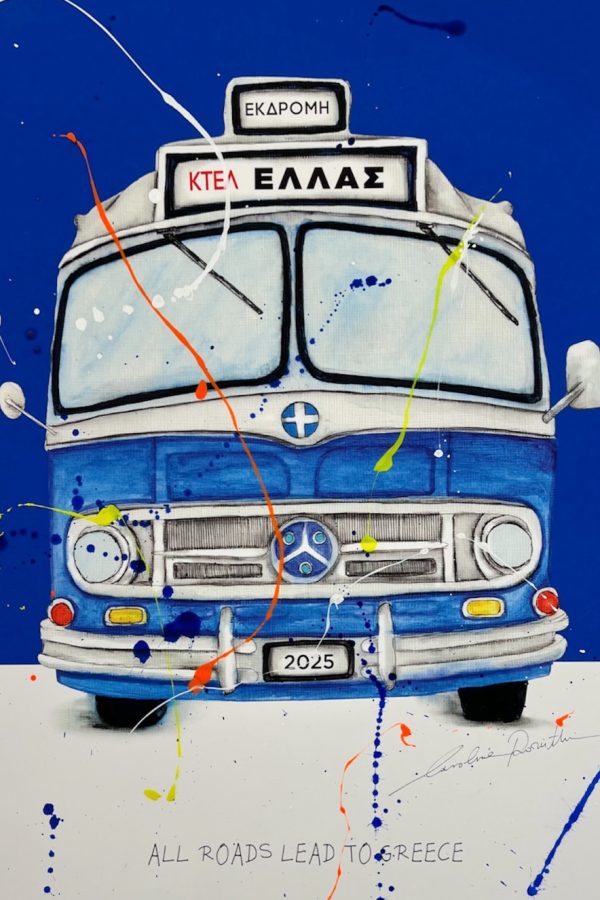Carolina Rovithi Route 2025 - Bus 60cm X 44cm