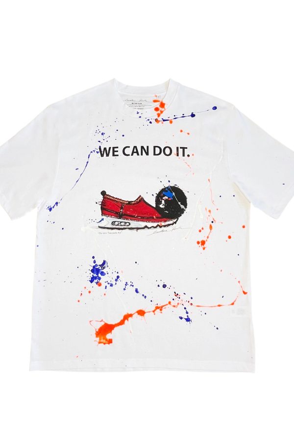 Carolina Rovithi T-shirt We Can Do It Limited Edition with Splash