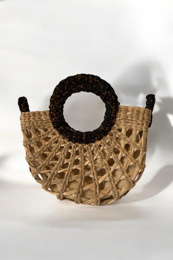 Catarina Mina Bag Benza Natural Black