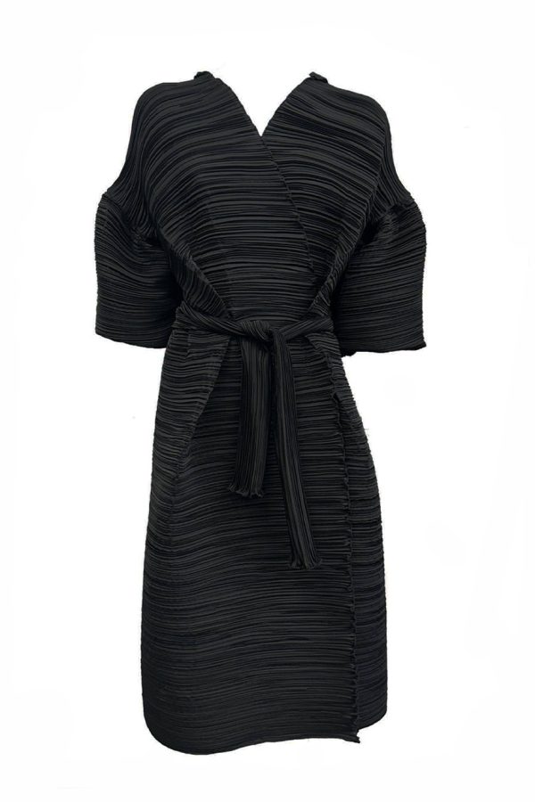 Daphne Valente Neuron Coat Black