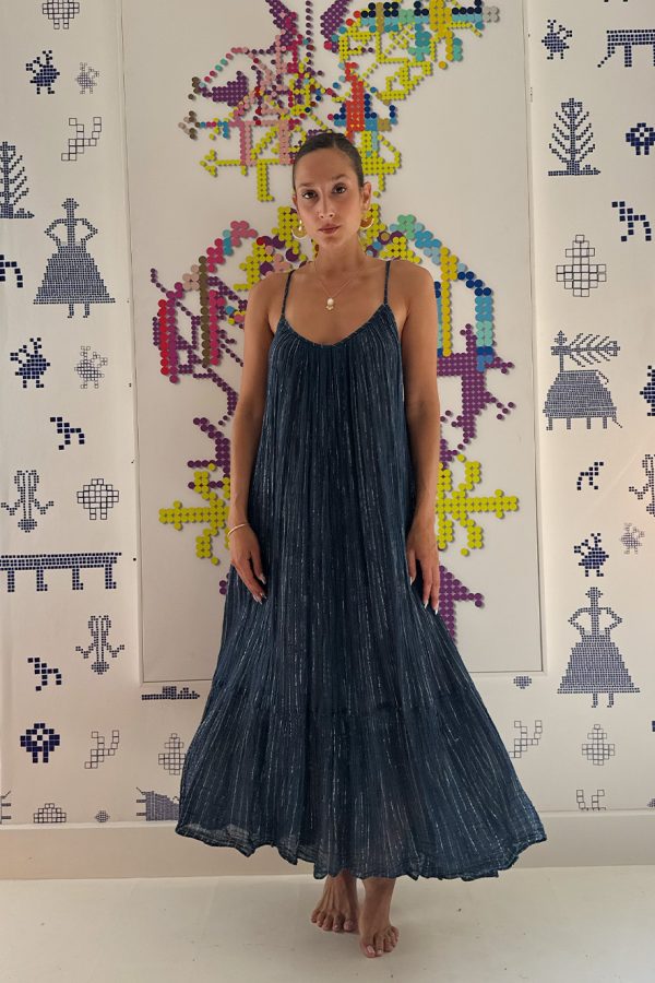 D'Artemide Callisto Maxi Lurex Blue