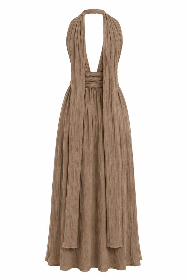 D'Artemide Chimaira Dress Mocha