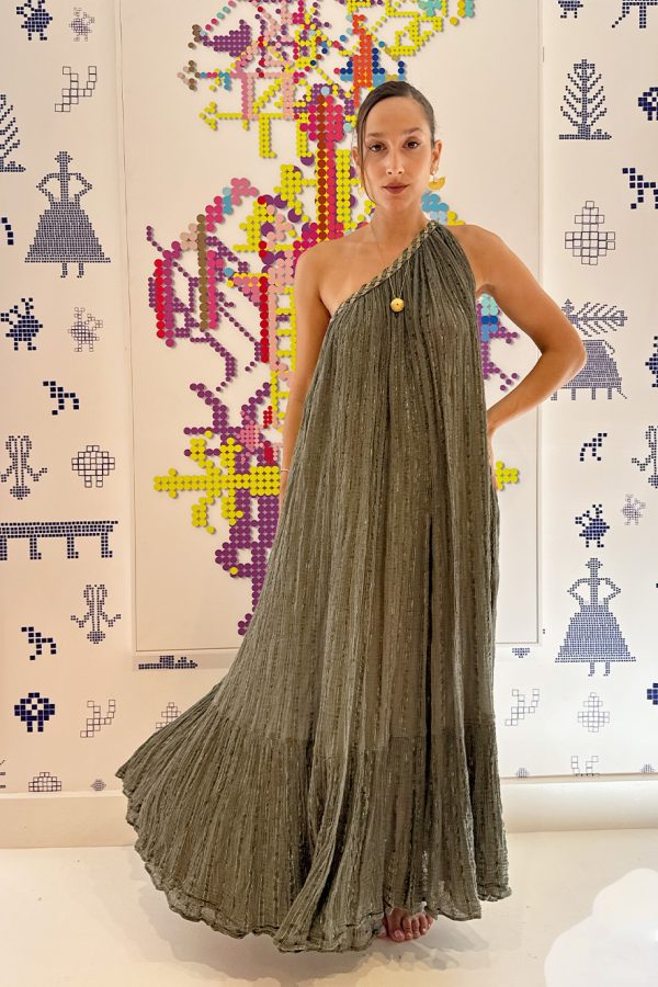 D'Artemide Dress Nafsika Khaki