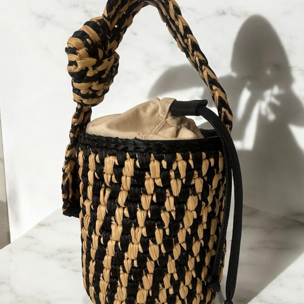 G&K Handcrafters Wooven Small Bucket