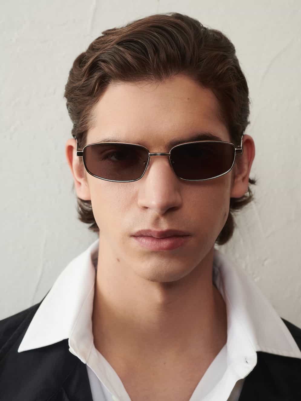 Jacquemus 67 Aviator Matt Puppy Black Amber - Image 2